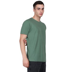 Men's Quick Dry Fit Regular Fit T-shirt Green