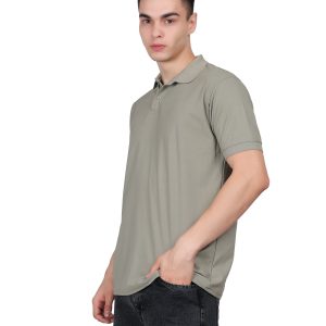 Slim Fit Polo T-Shirt with Double Cool Techno Fit Fabric